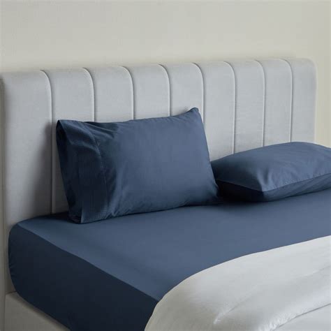 Shop Eternity Cotton Percale 325 Thread Count King Fitted Sheet