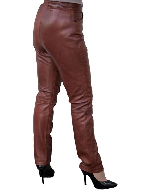 Womens Leather Trousers Jeans Luxury Quality 2 Colours Tout Ensemble