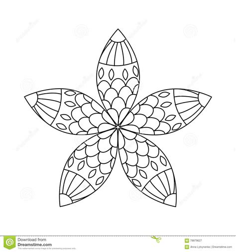 Zentangle Mandala Stock Illustration Illustration Of