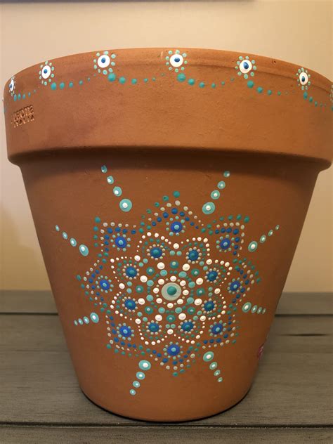 Painted Pots Diy Painted Terra Cotta Pots Painted Flower Pots