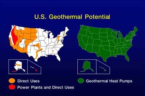 Introduction To Geothermal Energy Us Geothermal Potential