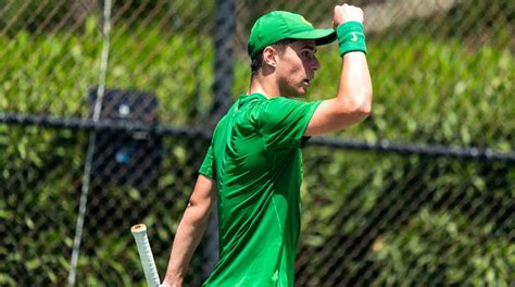 Ducks Best Arizona State To Advance At The 2023 Pac 12 Mens Tennis