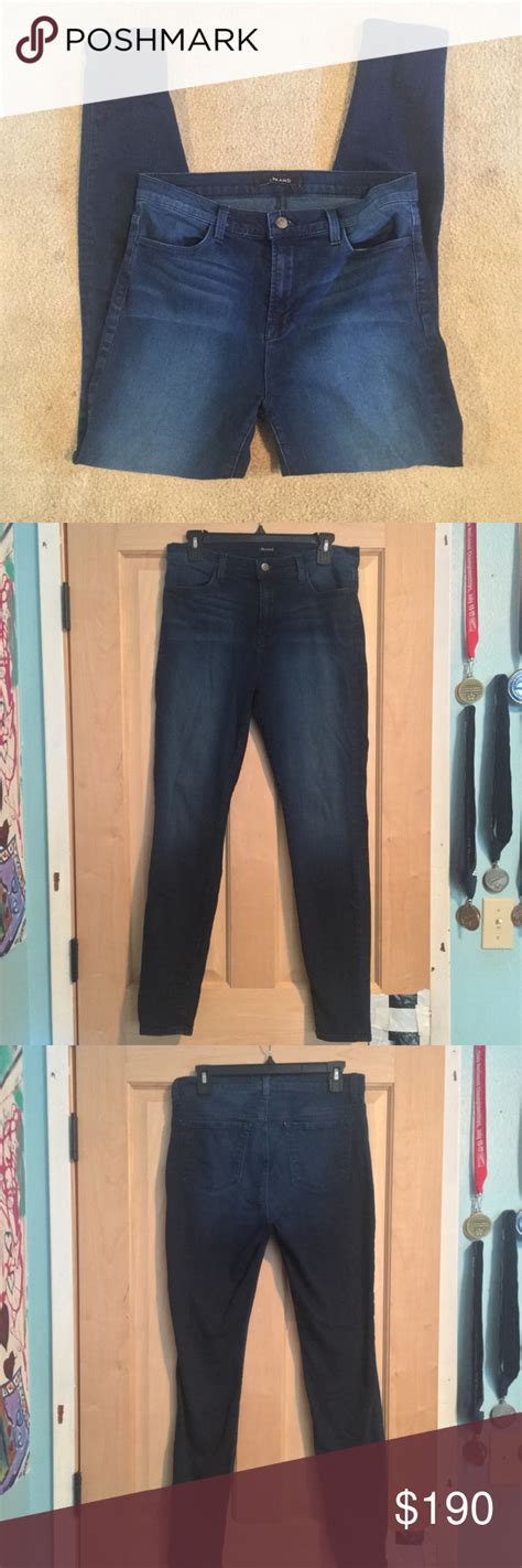 J Brand High Rise Blue Jeans Gorgeous J Brand High Rise Jeans Excellent