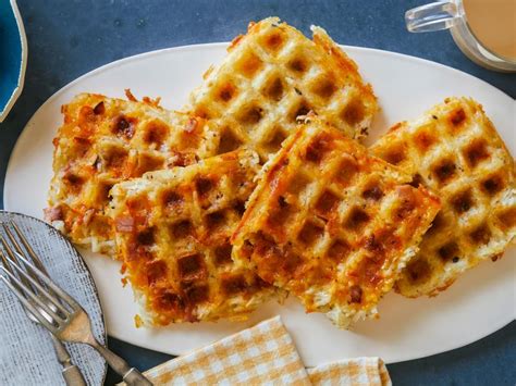 Make for a crowd and top with eggs and bacon for the perfect brunch. Wafflemaker Hash Browns Recipe | Ree Drummond | Food Network
