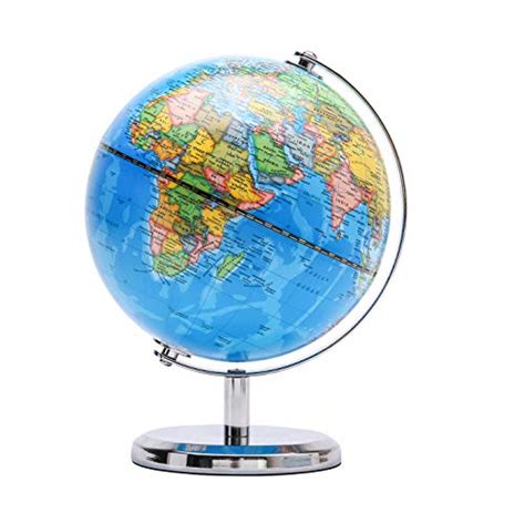 Exerz World Globe Dia 55 Inch Political Map Mini Earth Globe