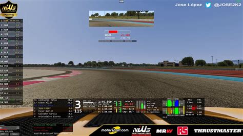 Assetto corsa Live Srs Race Jose López Lotus Evora at Paul ricard YouTube
