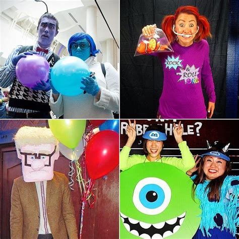 DIY Pixar Costumes Pixar Halloween Costumes Adult Disney Costumes