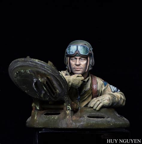 Us Ww2 Tank Commander By Nguyễn Quang Huy The Art Of Modeling Club