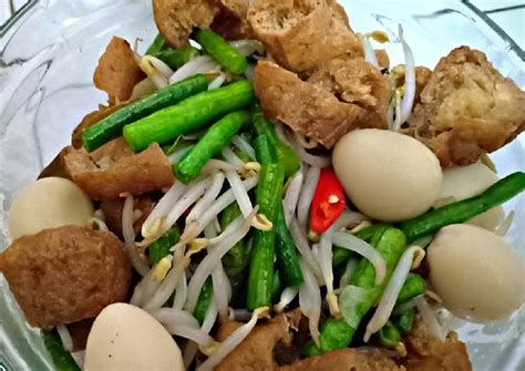 Resep Sayur Kacang Tolo Campur Tahu Telur Puyuh Top Inspirasi Kuliner