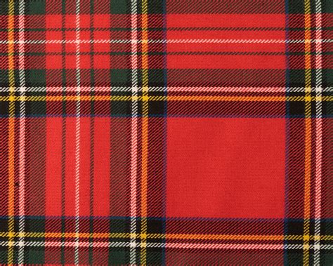 Royal Stewart Scottish Tartan Fabric Sample Piece 6 X Etsy