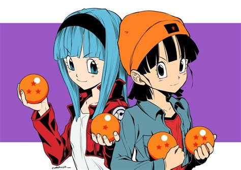 Pan And Bulla Dragon Ball Artwork Anime Dragon Ball Dragon Ball
