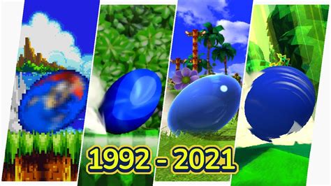 The Evolution Of Sonics Spindash In Sonic Games 1992 2017 Youtube