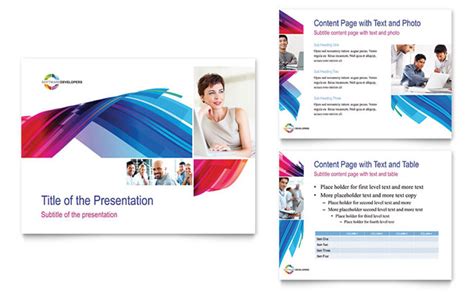 Software Solutions Powerpoint Presentation Template Design