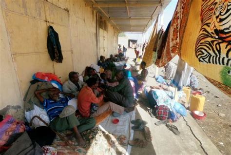 Fleeing Tigray War Ethiopians Cross River Into Sudan