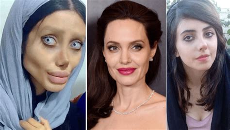 ‘zombie Angelina Jolie Lookalike Arrested In Iran 9news Nigeria