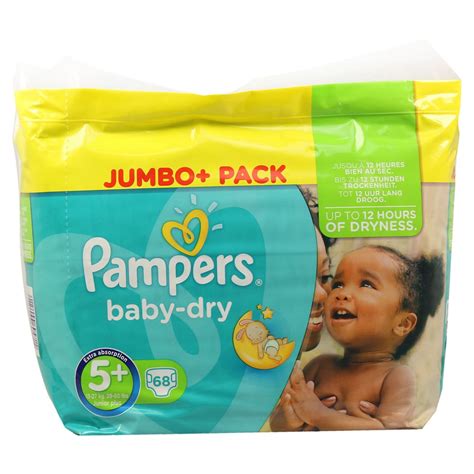 Pampers Baby Dry Gr5 Junior Plus 13 25kg Jumbo 68 Stück Online