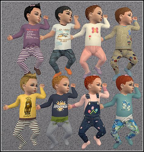 Pin By Jentry Shaw On Ts2 Baby Clothes Sims Baby Sims 4 Toddler