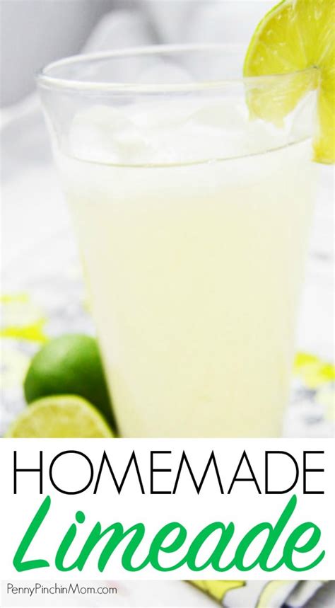 Easy Homemade Limeade Recipe