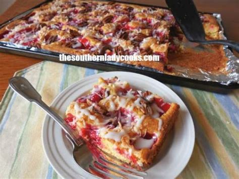 Cherry Dessert Cake Bars The Southern Lady Cooks