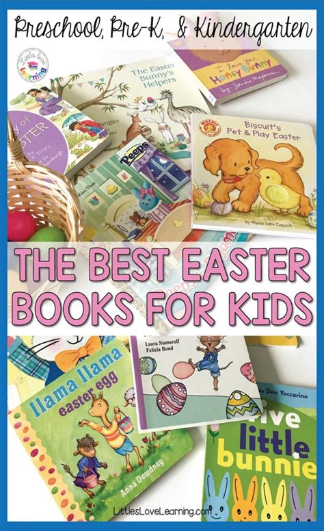 The Only Easter Book List You Need For Preschool And Pre K