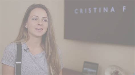 Behind The Scenes Cristina F Talks About New 2 Part Ep Youtube