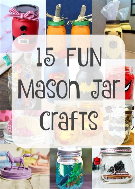 Crafts Using Mason Jars · The Typical Mom