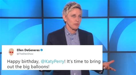 Ellen Degeneres Gets Slammed For ‘sexist Birthday Wish To Katy Perry