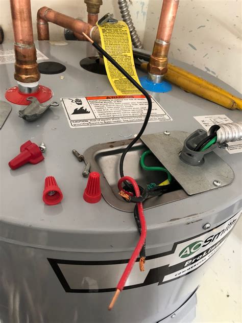 Electric Water Heater Wiring Size