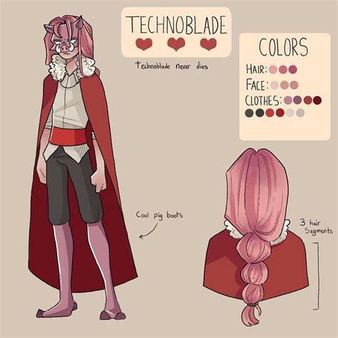 Scorpia On Instagram Heres My Technoblade Reference