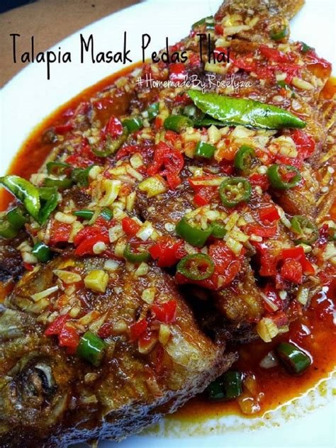 Goreng berlada,cara masak ikan talapia,ikan goreng sambal tumis,ikan masak merah. Resepi Talapia Masak Pedas Thai (Mudah untuk diikuti ...