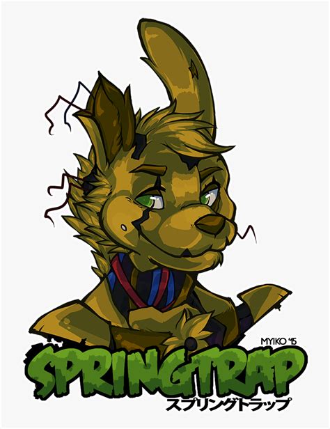 Springtrap Fnaf Springtrap Fan Art Hd Png Download Kindpng