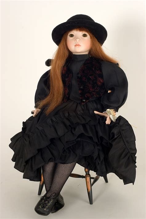 Carolyn Porcelain Soft Body Art Doll By Linda Mason