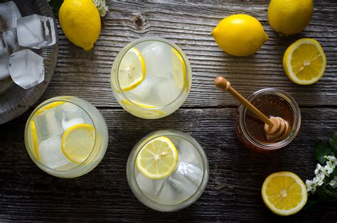 Naturally Fermented Probiotic Honey Lemonade Soda