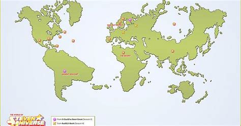 35 Steven Universe World Map Maps Database Source