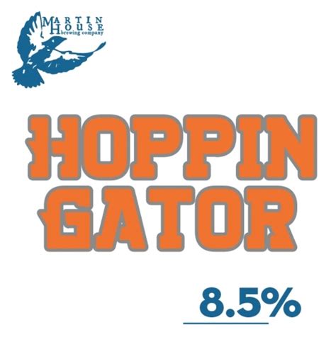 Hoppin Gator Martin House Brewing Company Untappd