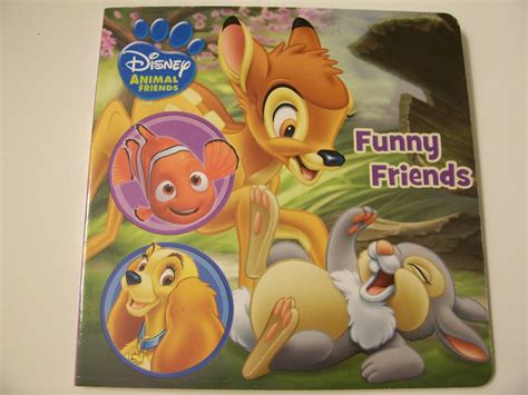 Disney Animal Friends Educational Board Books Funny