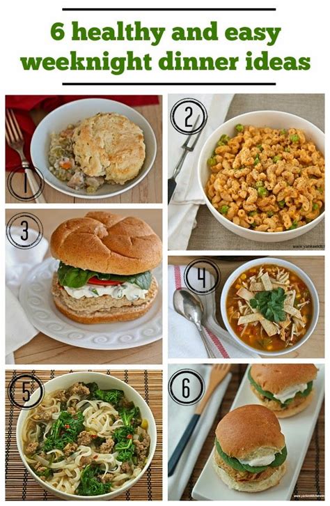 This holiday, indulge in family time, not calories from a heavy meal. Healthy and easy weeknight dinner ideas | Easy weeknight ...
