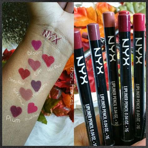 Chari On Instagram “some Of My Fave Fall Nyx Lip Liners Mahogany And