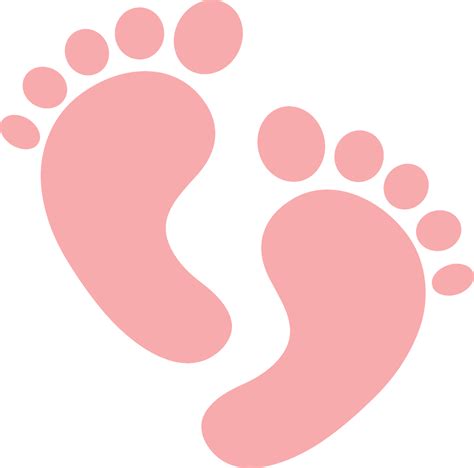 Baby Footprint Clipart Babyboyfootprintclipart