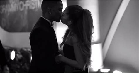 Ariana Grande And Big Sean Kiss In Patience Video Popsugar Celebrity