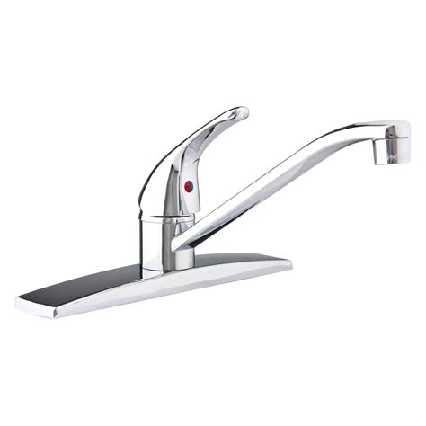 Our rv kitchen faucet installed by the factory wasn't a bad or cheap faucet. Dura® - RV Kitchen Single Handle D-Spout Faucet - CAMPERiD.com