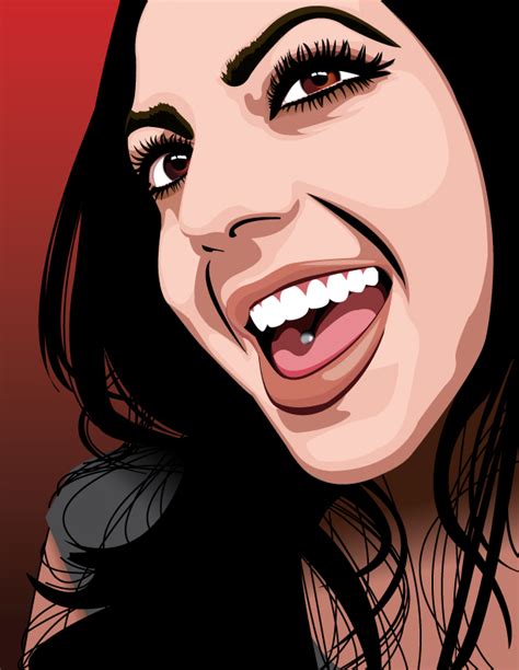 Vector Self Portrait By Femmefatale06 On Deviantart