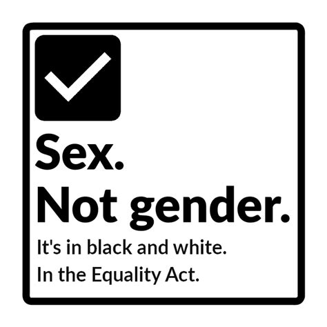 ‘gender Is Not A Protected Characteristic Admits Ehrc Sex Not Gender