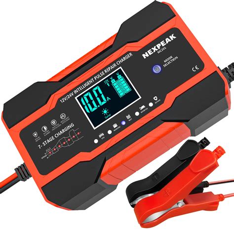 Buy Nexpeak 10 Amp Smart Fully Automatic Battery Charger 12v And 24v