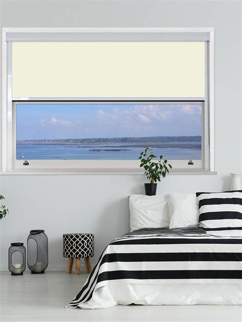 Lambskin Chain Operated Total Blackout Roller Blind For Extra Large