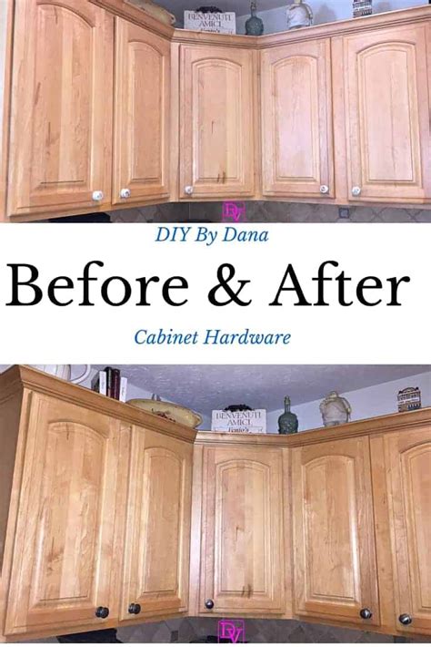 How To Replace Kitchen Cabinet Hardware Diy Tutorial