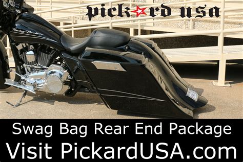 Newest Custom Saddlebags And Rear Fender For Harley Baggers Called The