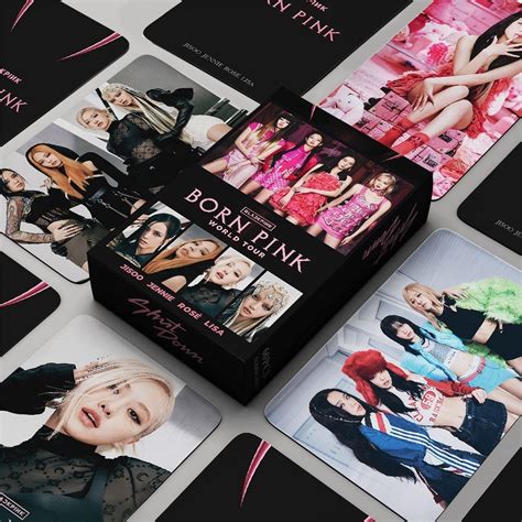 Thẻ Lomo Card Blackpink Bo Góc Born Pink World Tour Shut Down Album