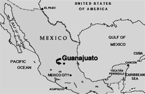 Guanajuato Mexico Map Get Map Update