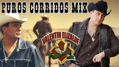 Valentin Elizalde Mix Puros Corridos Con Banda 2023 Las 20 Mejores